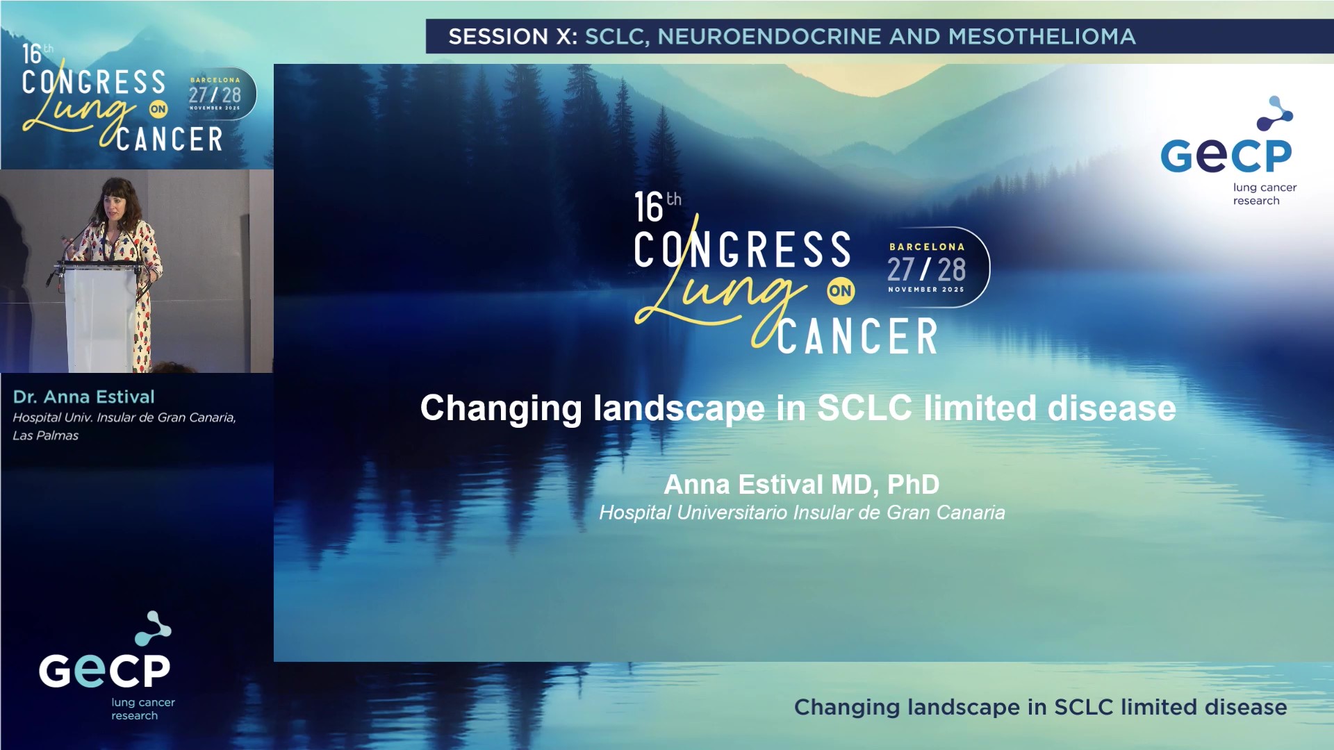 Changing landscape in SCLC limited disease